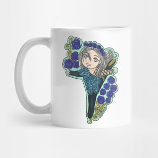 Yurii! on Ice - Viktor Flower Crown Mug